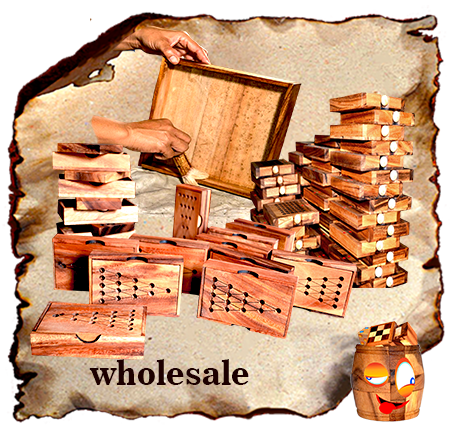 wholesale and factory prices wooden games and wooden puzzle chiang mai