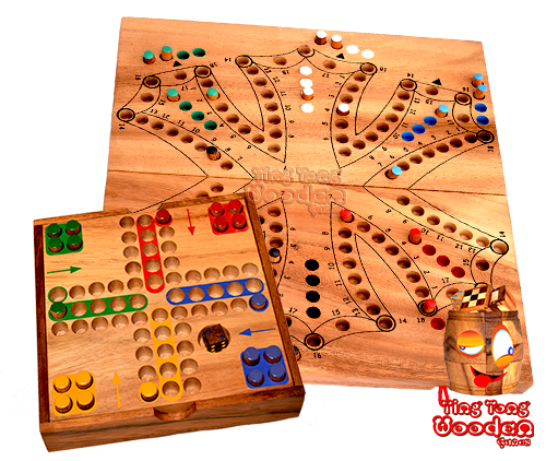samanea wooden dice and entertainment games produce in ting tong wooden games factory chiang mai