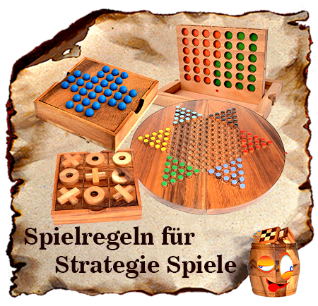 Spielregeln für alle Holz Strategiespiele und Strategie Spiele für 2 Spieler