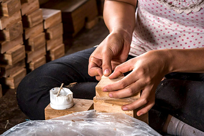 ting tong wooden games chiang mai handmade secret box wooden puzzle production