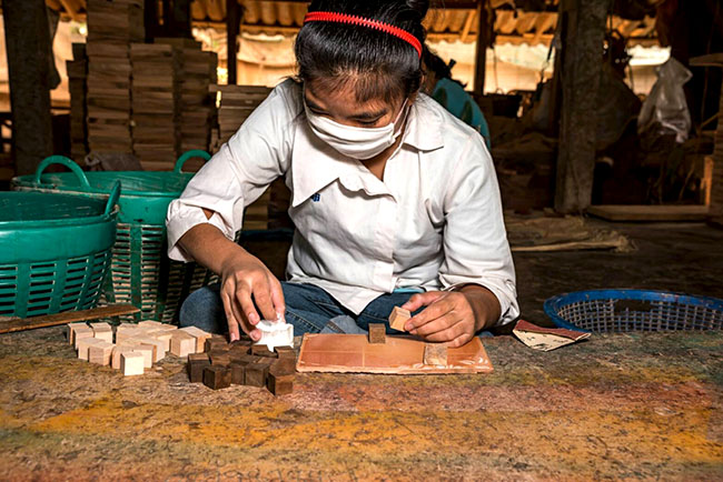 handmade wooden puzzle production ting tong wooden games