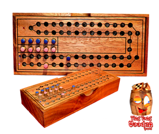 Horse Racing Wooden Dice Game for 2 players funny entertainment