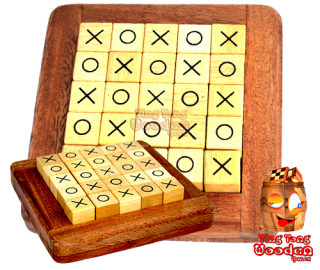 Tic Tac Toe, Noughts and Crosses Game (5x5 Board)