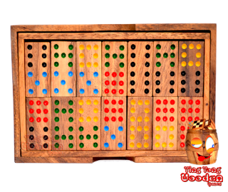 domino box 9 jeu de dominos en bois pour 6 joueurs avec 56 jeux de pierres en bois Domino Thaïlande