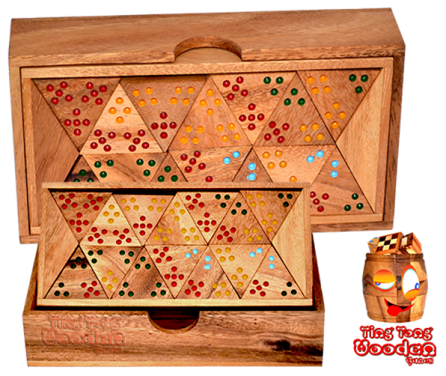 Triomino Triangle - Wooden Game