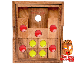 Khun Pan large or the Khun Phaen wooden puzzle game monkey pod wooden games Thailand